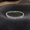 SQUARE SHAPED NOIR TENNIS BRACELET